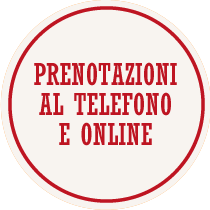 Prenotazioni al telefono e online